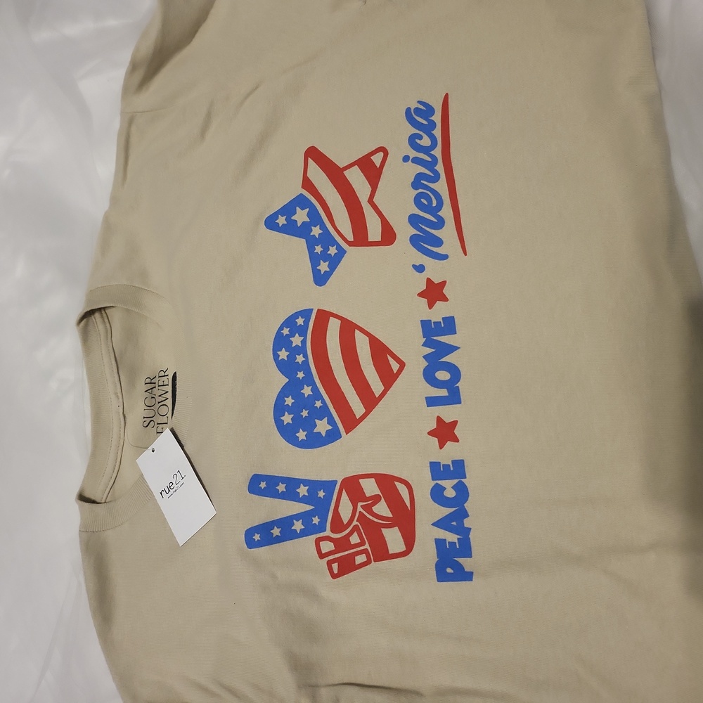 Peace Love Merica Tee